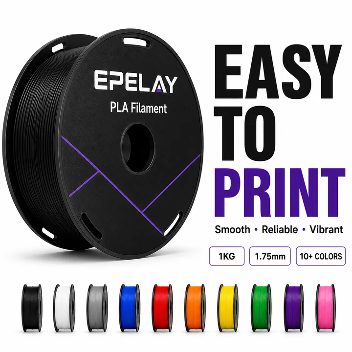 Can I use any PLA filament in a 3D printer