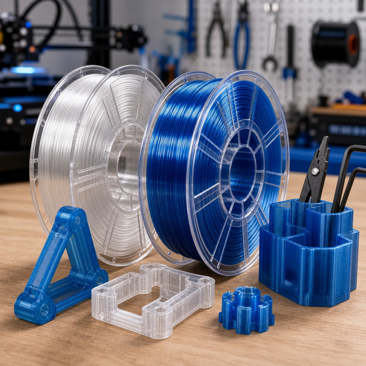 用于坚固、清洁功能部件的 PETG 打印设置