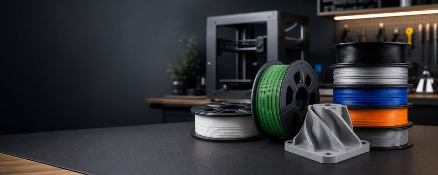 PLA vs PETG vs TPU vs ASA: How to Choose the Right 3D Printer Filament