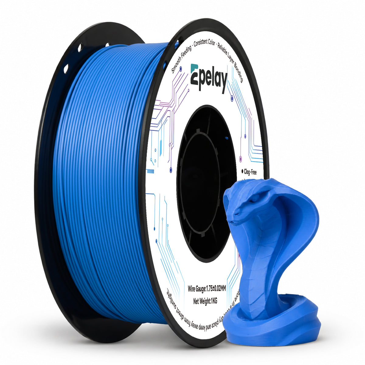 EPELAY PLA+ 3D Printer Filament 1.75mm, 1kg