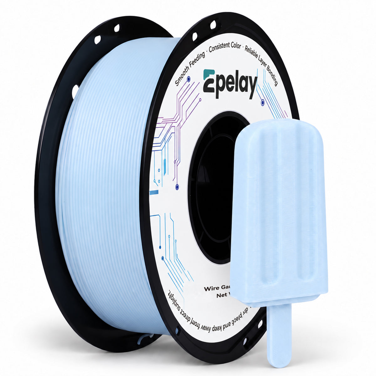 EPELAY PLA+ 3D Printer Filament 1.75mm, 1kg